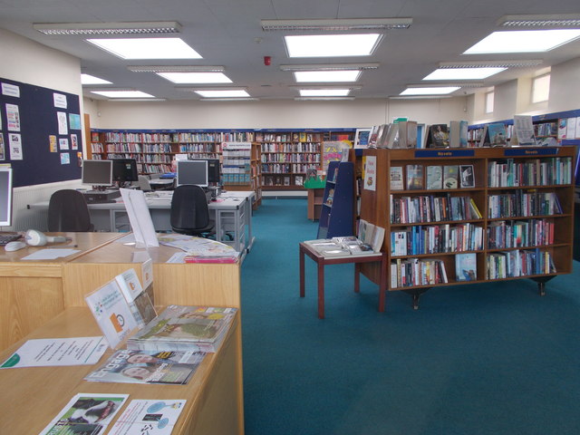 Farsley Library interior