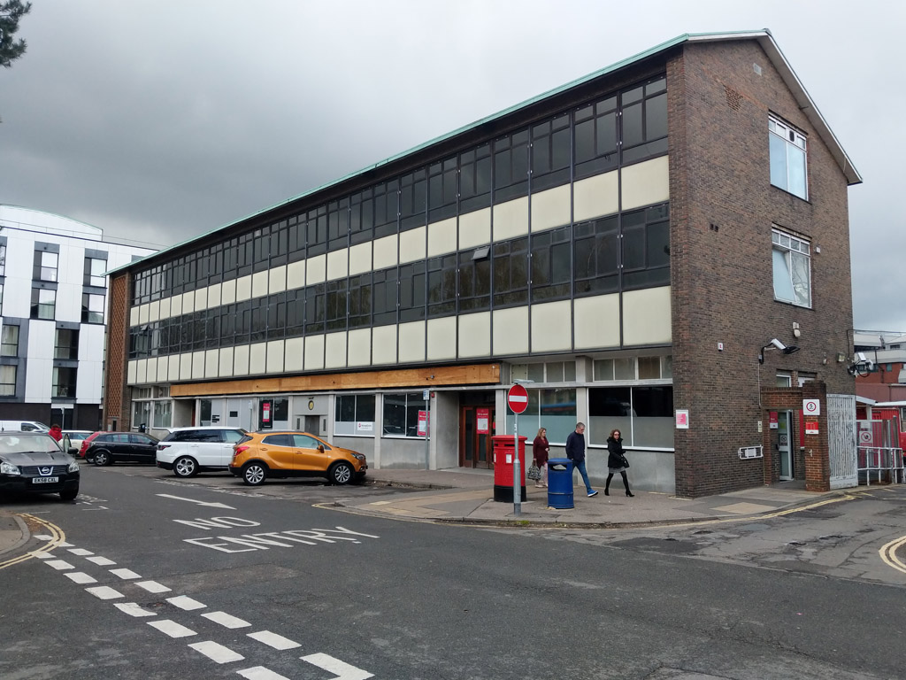 A Post Office building in Crawley