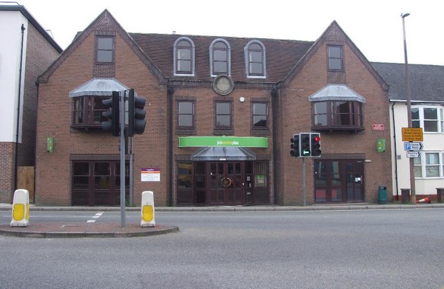 A Jobcentre Plus office building