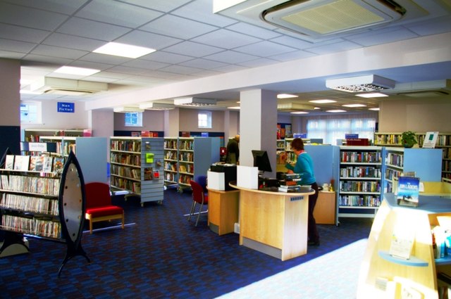 Great Shelford Library interior