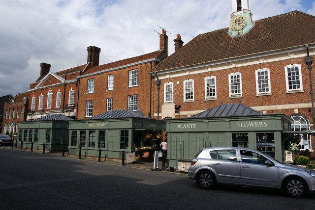 Market stalls